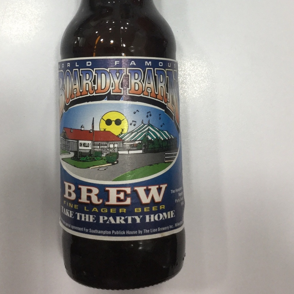 Boardy Barn Collectors Beer Bottle